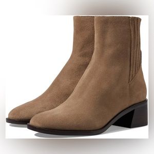 NEW DOLCE VITA Linny h2o Boots Truffle Suede Waterproof Booties
